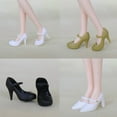 thumbnail image 2 of Doll High Heel Shoes Sandals for 11.5" 30cm 1/6 Doll Daily Wear Fashion Shoes, 2 of 15