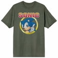 thumbnail image 4 of Sonic the Hedgehog Distressed Art Men's Monterrey Sage Short Sleeve Tee-Large, 4 of 7