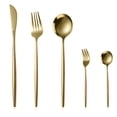 thumbnail image 6 of TeamSky Silverware Set 30 Pieces with Mirror Polished Stainless Steel Handles, 6 of 8