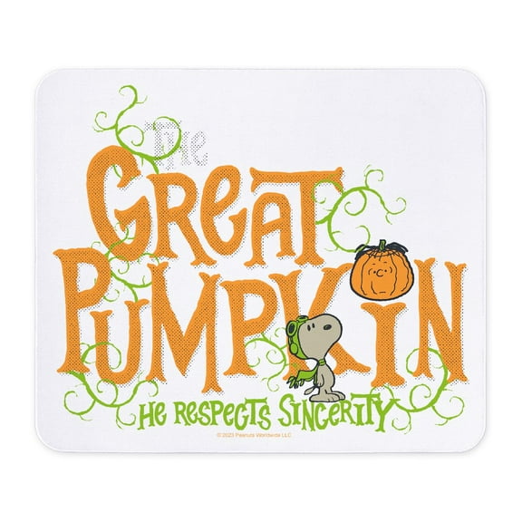 CafePress - Snoopy Great Pumpkin - Non-slip Rubber Mousepad, Gaming Mouse Pad