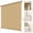 Sesame-Custom Size, variant on Outdoor Roller Shade Sesame 48"W x 96"H Wand Operation for Patio Porch Gazebo