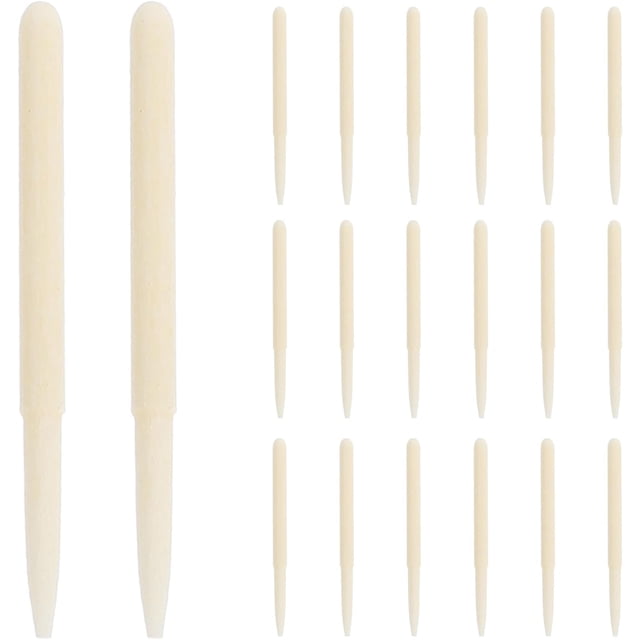 HUGFEGWE 30Pcs Replacement Nibs Tips Painting Pen Tips Universal Marker Pen Points Acrylic Marking Pen Refill Nibs for Writing Stuff Devices, Easy to Change Nibs, 35MM CJB91-56527