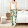 thumbnail image 6 of Lsque Meadow Plants And Butterflies Print Women's Pajama Pants, Lounge Pant - Comfortable Home Wear,Elastic Waistband, Stylish Design-XX-Large, 6 of 9