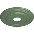 thumbnail image 3 of Ekena Millwork 15 3/8"OD x 3 5/8"ID x 1"P Dublin Ceiling Medallion (Fits Canopies up to 8 1/4"), Hand-Painted Athenian Green, 3 of 6