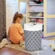thumbnail image 4 of Amzcrzy Caja De Almacenamiento De Adornos Cesta Plegable Para Ropa Sucia De Baño Cubo De Almacenamiento De Tela De Gran Capacidad Para Cambiar Y Lavar Telas Cesta Para Ropa Sucia Con Estampado De Lin, 4 of 5
