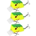 thumbnail image 1 of 3PCS Unique Square Shape Mini Lure Artificial Simulation Lifelike Bait Fishing Tackle1#, 1 of 14