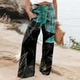 thumbnail image 1 of WILLBEST Pantalones Casuales para Mujer, Cintura Elástica, Deportivos, Ajustados, de Diseño Hueco, para Un Rendimiento Activo. Extra Grande, 1 of 6