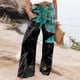 thumbnail image 1 of WILLBEST Pantalones Casuales para Mujer, Cintura Elástica, Deportivos, Ajustados, de Diseño Hueco, para Un Rendimiento Activo. Mediana, 1 of 6