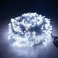 thumbnail image 1 of 200 luces LED para exteriores, luces navideñas blancas frías para exteriores, luces navideñas de 20 m para exteriores, jardín, boda, fiesta, árbol de interior, decoración de Halloween, 1 of 2