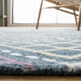 thumbnail image 4 of SAFAVIEH Metro Kaylee Geometric Runner Rug, Blue/Yellow, 2'3" x 9', 4 of 8