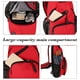 thumbnail image 4 of Bolso bandolera multiusos con correa ajustable, múltiples bolsillos, mochila de pecho cruzada para hombres y mujeres, poliéster ligero, 38x22x11cm, 4 of 6