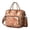 Brown and Pink-1, variant on Colorful and Black Of Leopard Print Womens Lunch Box for Work,Insulated Large Lunch Bag for Tween and Teen,Loncheras Para Mujer,Leakproof Adult Lunch Bag for Work,Beach,Travel,Picnic,Camping