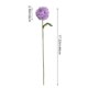 thumbnail image 3 of Ramo de flores de hilo hecho a mano – Arreglo floral artificial de crisantemos con pompones tejidos para decoración del hogar, centro de mesa, regalo de primavera, 3 of 6