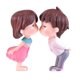 thumbnail image 1 of Matsuzay PVC Novia Novio Miniaturas Decoración Matrimonio Amante Boda Muñeca Pareja Beso Figuras Adornos de jardín Aniversario de boda Kits de decoración para fiestas blanco rosa Matsuzay JJ18497-02, 1 of 6
