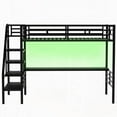 thumbnail image 3 of [Safety for Kids & Multifunctional] Twin XL Loft Bed - Space-Saving & Full Storage with Desk, 3 of 24