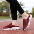 thumbnail image 2 of Women's Slip Ons Breathable Mesh Walking Mules Sneakers Open Back Slip on Shoes, 2 of 9
