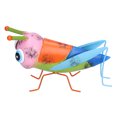 thumbnail image 3 of Suodoka Garden Ornament Iron Grasshopper Sculpture for Outdoor Patio Lawn Decor, 9.45 inches / 24 cm (Pink), 3 of 9