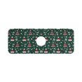 thumbnail image 7 of Yayeee Faucet Mat for Kitchen Sink 14.7" Diatomite Long Splash Guard Pad, Red Christmas Trees, 7 of 7