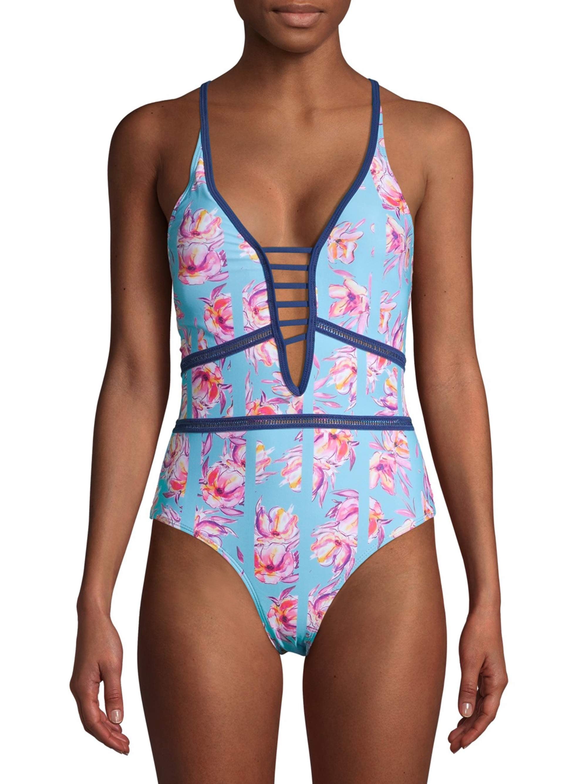 women's plunge swimsuit