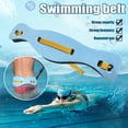 thumbnail image 2 of Pool Floats Back Swim Floating Belt EVA Foam Swimming Training Aid Aerobics Exercise Belt Kickboard for Adult Kids, 2 of 9