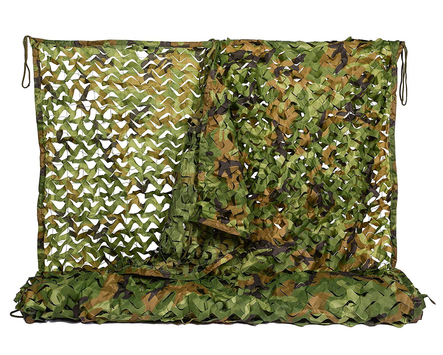 6.5ft Camo Netting Woodland Military Camouflage Mesh Netting for Camping Hunting 