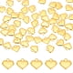 thumbnail image 1 of Encanto de joyería dorada Uxcell, 50 piezas de colgantes de amor goteante DIY para collar, pulsera, arete, 1 of 6