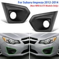 thumbnail image 3 of 1/2pcs Car Front Bumper Fog Light Shell Cover For Subaru Impreza 2012-2014, 3 of 6