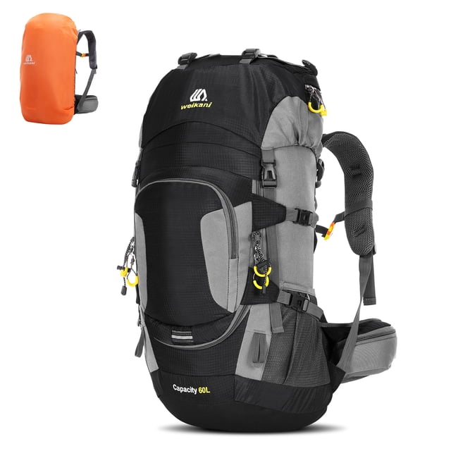 Mochila Mochila impermeable para excursionismo 60L Camping Ciclismo Montañismo Mochila Bolsa de depo Weikani Mochila