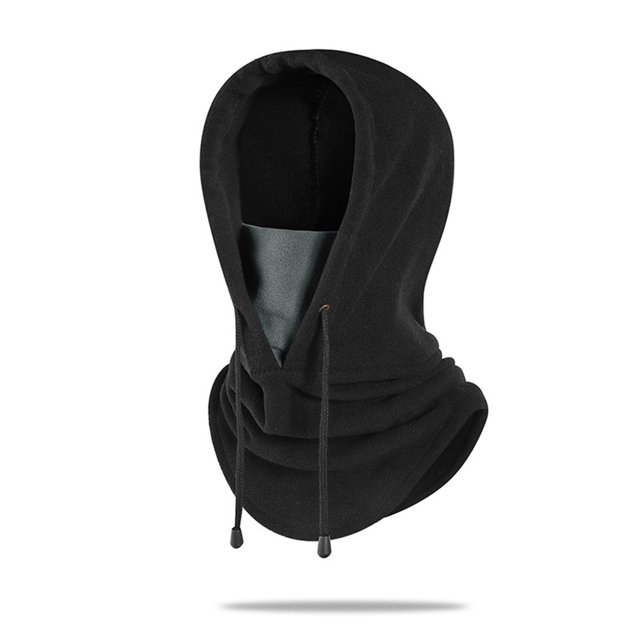 Capucha de ciclismo ajustable, cálida, a prueba de polvo, sin olor, para hombros, cara, sombrero protector para actividades al aire libre, mochilero, gorra de esquí Inevent OD003346-00