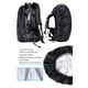 thumbnail image 2 of Kearding XL Tecnología impermeable de tres capas impermeable Cubierta para la lluvia Unisex para viaje Bolsa protectora para la lluvia naranja2 Type3 NO3, 2 of 6
