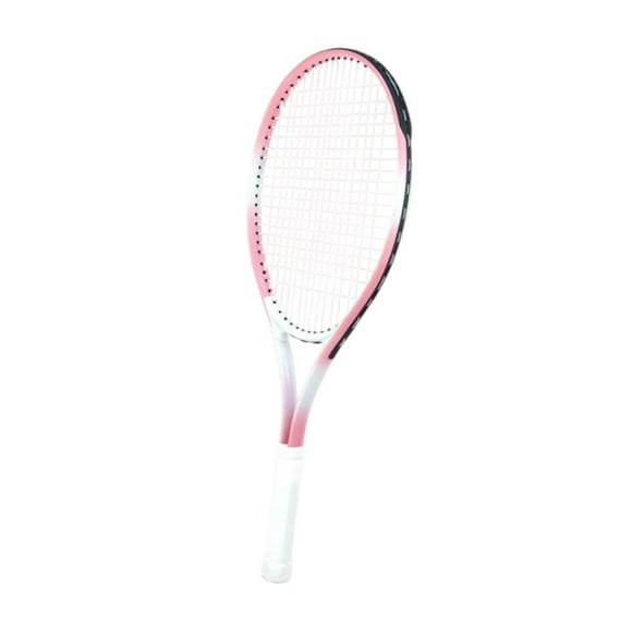 ZLight Tennis Racket Practical Lightweight Nylon Strings Green Practice Park Backyard for Pink White