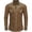 Camel, variant on Yungyresw Cowboy Shirt for Men Vintage Wash Long Sleeve Shirt Chest Flap Pockets Men's Western Shirts Stage Performance
