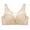Beige, variant on Gymayou Wire-Free Minimizer Bra for Full Figure Women Thin Breathable Full Coverage Anti-Sagging Bra with Side Support Comfort Bras Beige L