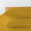 thumbnail image 6 of DNG Creations 3 Piece Luxury Tie Comforter ( Solid Gold Colour ) All-Season 550 GSM Ultra Soft 100% Egyptian Cotton, 800 TC ( Full/Queen - Size ), 6 of 6