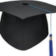 thumbnail image 2 of Gorro Graduación Con Borla Mate para Escuela Secundaria Y Licenciatura, 2 of 9