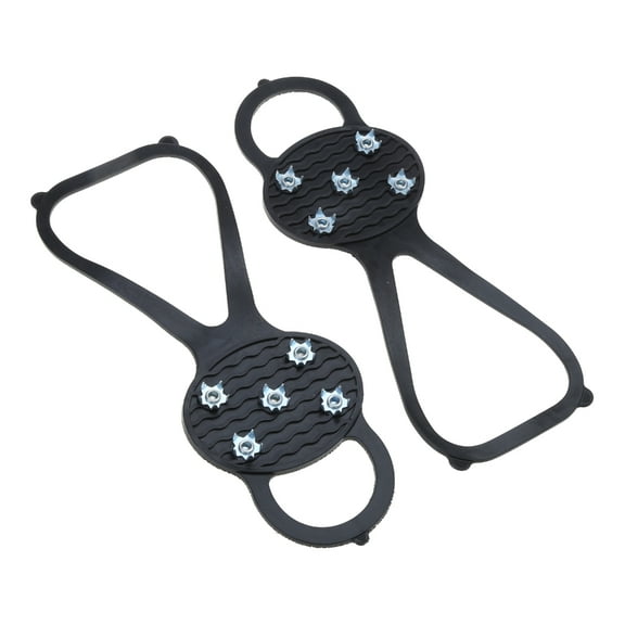 Yokua 5 Teeth Ice Cleats Snow Grips Crampons Ice Snow Traction Cleats Grippers