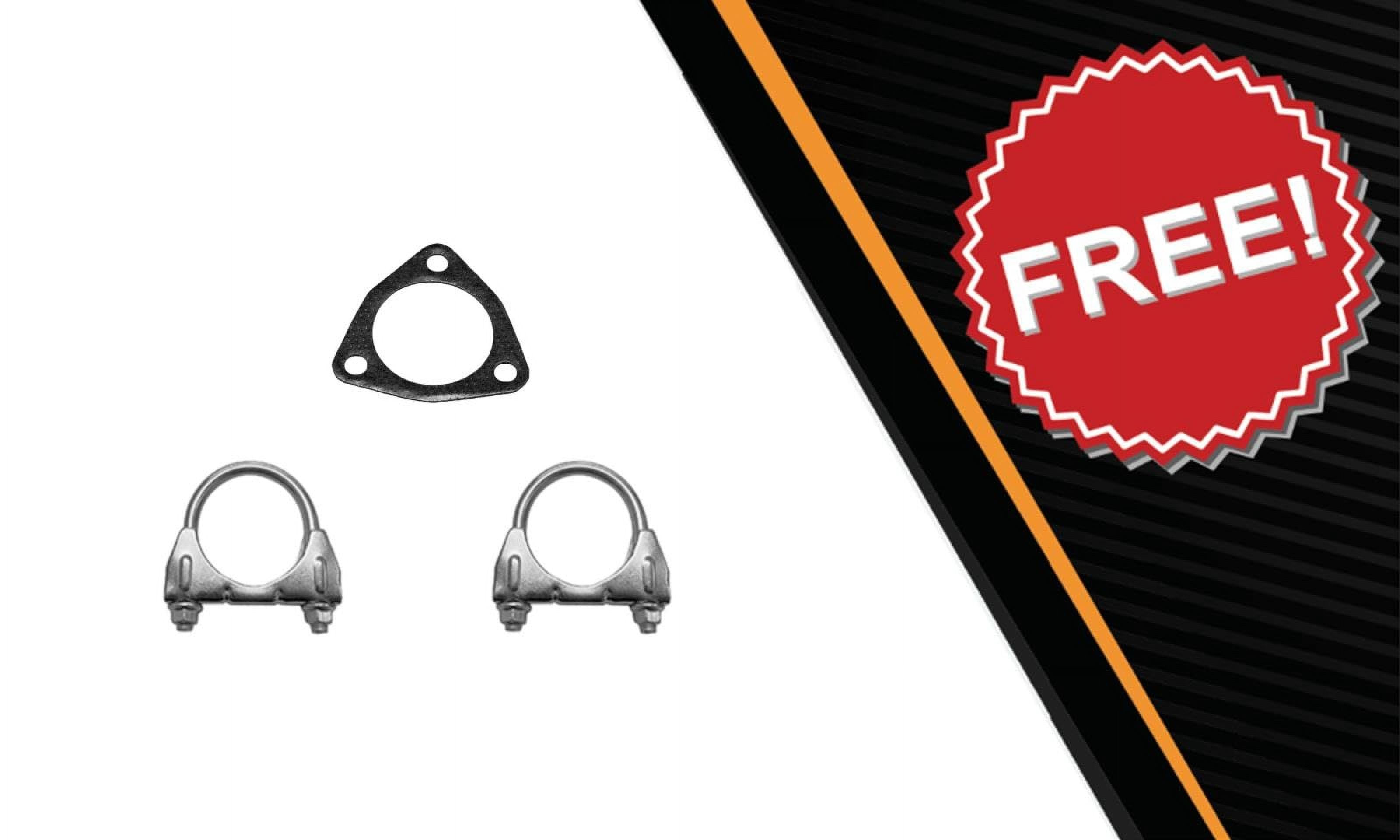 Northeastern Exhaust Stainless Steel Resonator & Muffler Exhaust System Kit for Coupe Fits 2003–2007 Honda Accord 2.4L | Direct Fit
