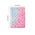 thumbnail image 3 of CQCYD Cute Furry Plush Cover Notebook, Soft Fluffy Hardcover Diary Journal, Gradient Star Pattern Lined Writing Book, Stationery for Daily Notes and Personal Journaling, 3 of 6