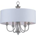 thumbnail image 2 of Maxim 10015WLSN Bongo 5-Light Pendant, Satin Nickel, 2 of 2