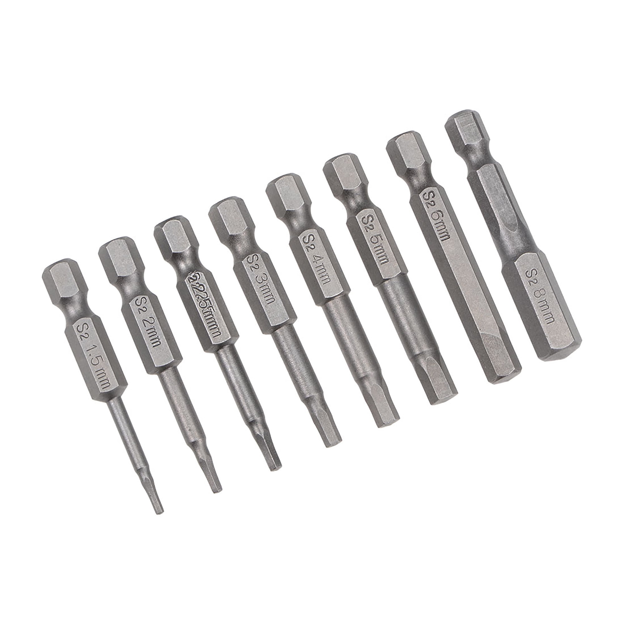 8 Pcs Hex Bits Set 1 4 Inch Hex Shank 1 5 8mm Magnetic Hexagon 8-pcs-hex-bits-set-1-4-inch-hex-shank-1-5-8mm-magnetic-hexagon