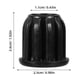 thumbnail image 2 of RENACLIPY 20Ud De Rodillo Para Con Material Plástico Duradero Color Negro Para Oficina Y Hogar, 2 of 7