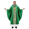 thumbnail image 2 of RJ Toomey F2019 Agnus Dei Collection Chasuble-Green, 2 of 8