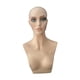 thumbnail image 3 of Cabeza de Maniquí Femenino con Hombros, Busto de Cabeza de Maniquí, Soporte de Exhibición de Peluca Multiusos Profesional para Sombreros, Aretes Y Col, 3 of 9