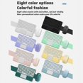 thumbnail image 5 of Portable Wireless Bluetooth Keyboard Mouse Set For Android Ios Windows Phone Tablet purple gray 10-inch, 5 of 5