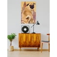 thumbnail image 2 of Image Conscious Funny Pug Poster - Porter Hastings Designs, Poster Print 24 x 36 in, 2 of 3