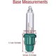 thumbnail image 3 of Christmas Replacement Mini Light Bulbs Incandescent Light Bulbs 2.5 V Mini Glass Lights With Base, 0.17 Ampere, 0.425 Watt Tw, 3 of 5