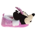 thumbnail image 2 of Disney Minnie Mouse Dual Sizes Girls Slippers. (Toddler Little Kids), Pink White, Size: 910, 2 of 7
