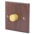 thumbnail image 3 of Rotary Dimmer Switch,Dimmer Switch with Brass LED Lamp Dimmer Switch Light Dimming Switch Built for the Future, 3 of 14