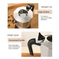 thumbnail image 4 of Moka Pot Sabor Más Intenso 3 Tazas Moka Pot 150ML para Regalo ANGGREK Otros, 4 of 8