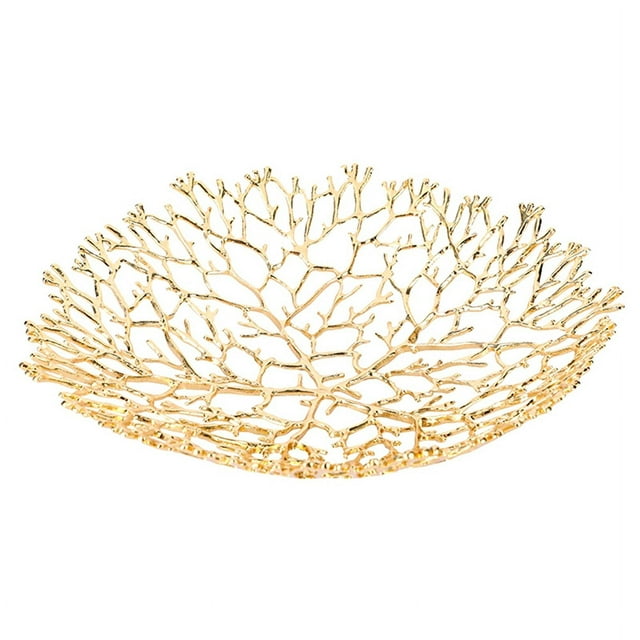 Adornos de frutero de metal para el hogar, mesa de café, mesa de comedor, cesta de frutas, modelo de habitación, hotel, artesanías decorativas de montaje suave